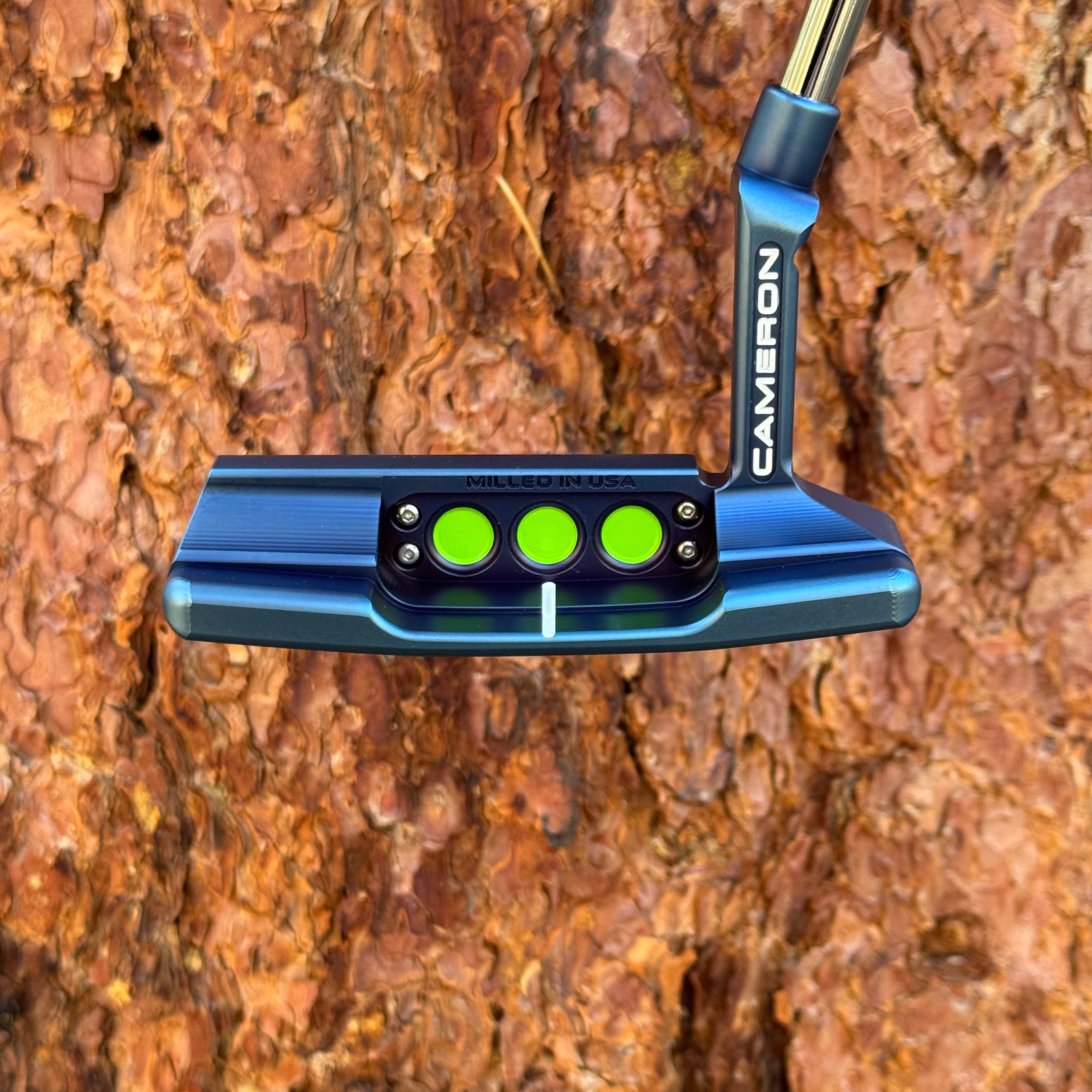 Left Handed Scotty Cameron Studio Style Newport 2 (Blue PVD