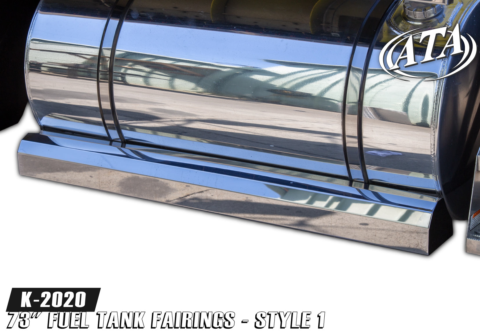 Kenworth W900 1989+ stainless steel 73