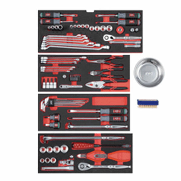 KTC 工具セット チェストタイプ 72点（ブラック） SK7722XBK 差込角9.5