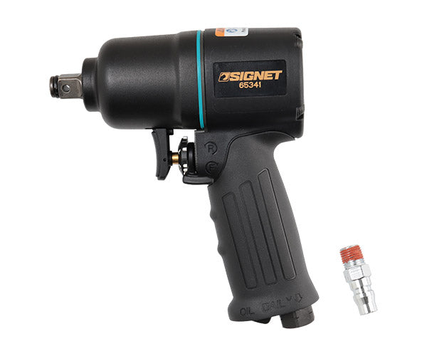 シグネット 1/2DR 軽量コンパクト型エアインパクトレンチ ブラック