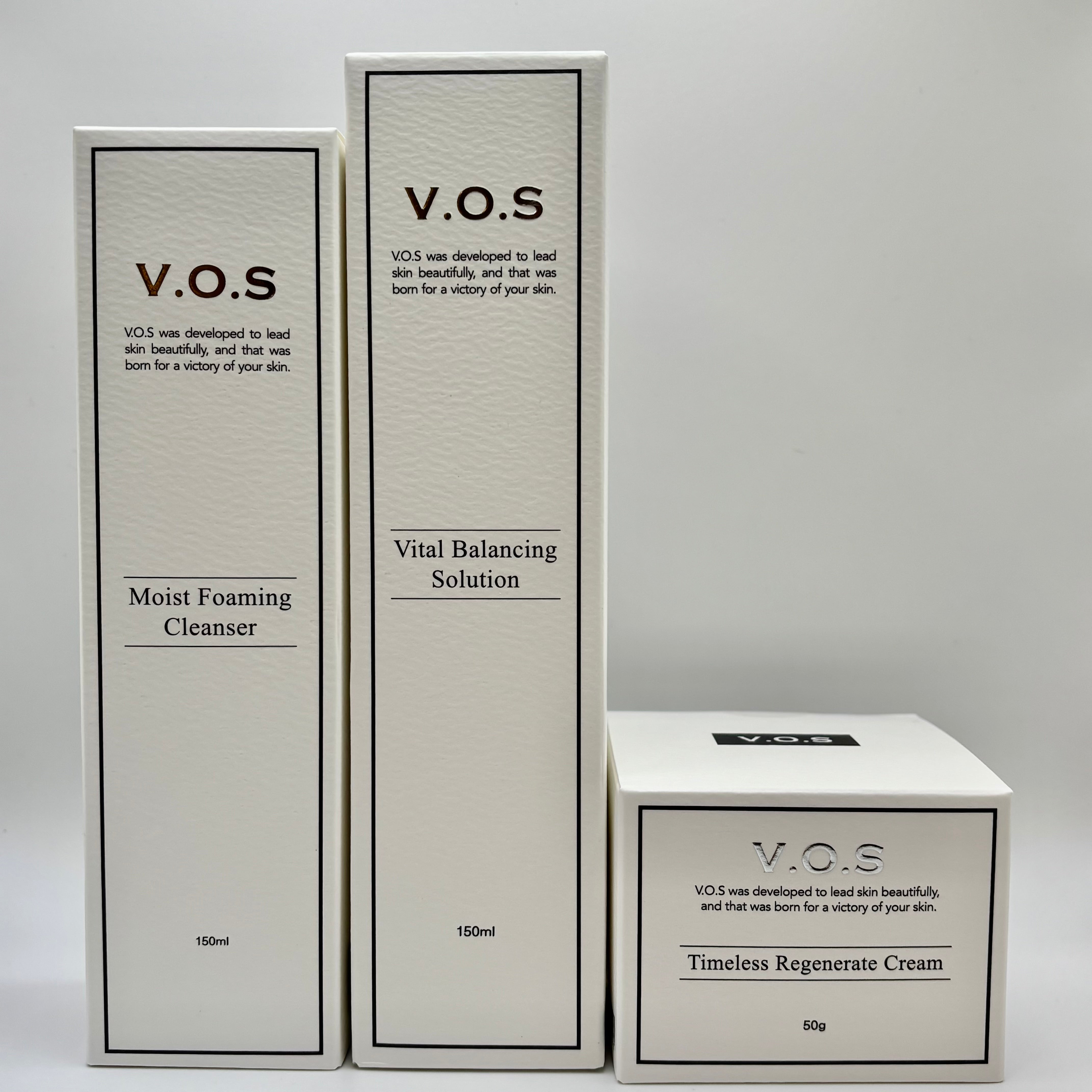 VOS基礎スキンケア3点セット – ému's shop