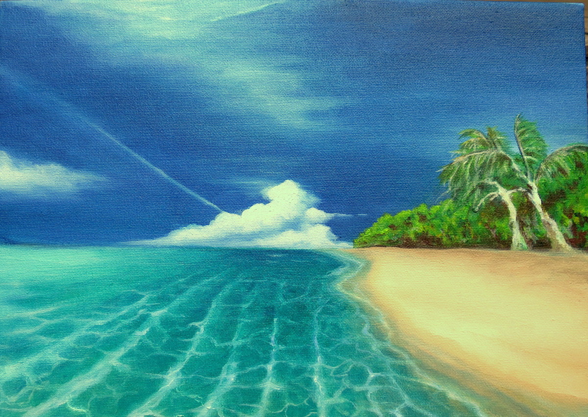 南の島」 by MARIKO｜Artmeter｜暮らしを彩るアートが、きっと見つかる