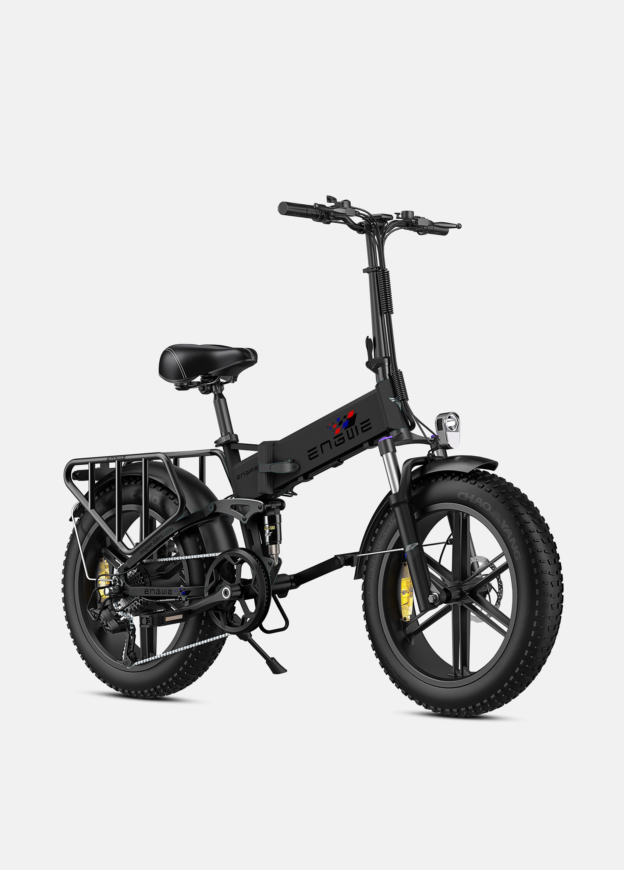 ENGWE ENGINE X 120KM Dual Suspension Foldable Fat Ebike – ENGWE