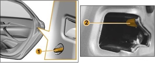 Механическая блокировка замков дверей LADA Vesta NG - Engine Scanner