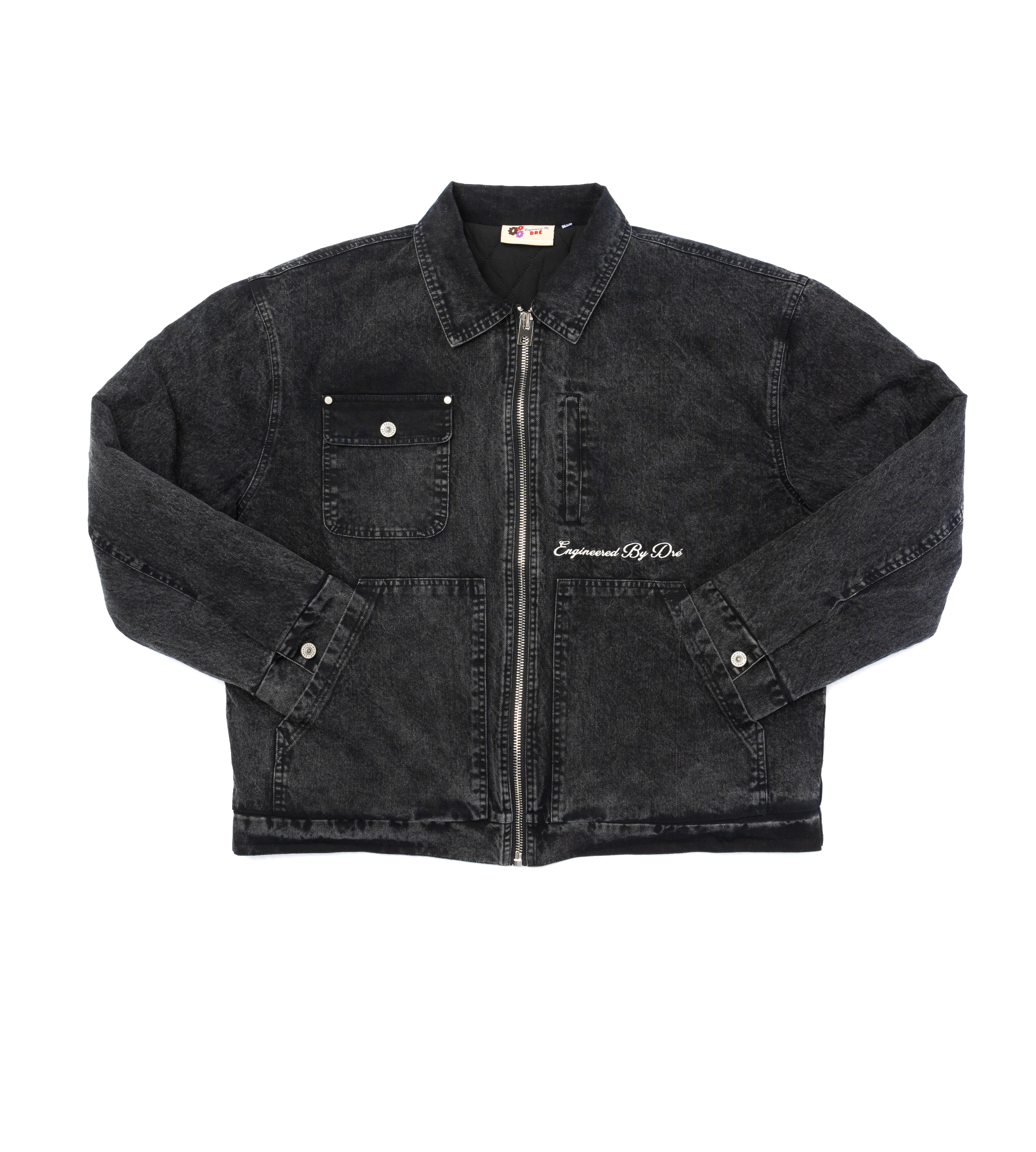 Acid Wash Work Jacket – Engineered By Dré