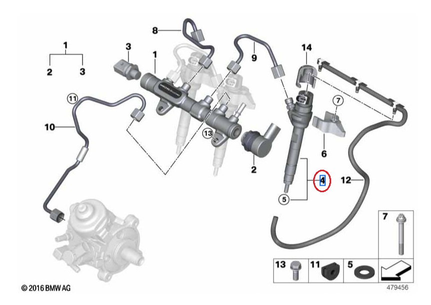 BMW専門店 エスプリパーツ / B47 ディーゼルエンジン車 インジェクター