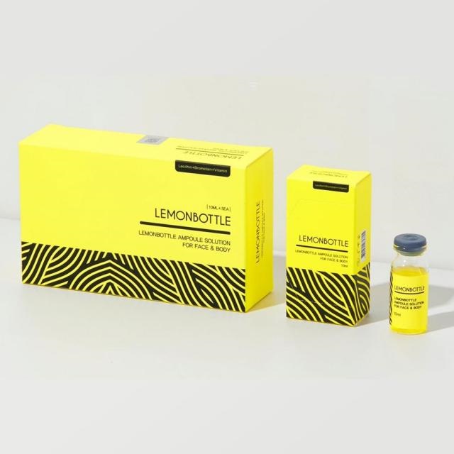 レモンボトル（10ml×5本）×5個セット 脂肪分解／脂肪溶解剤 - エステの