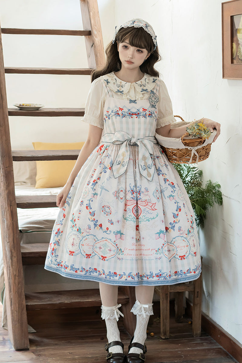 PorcelainTeaparty ジャンパースカート【CEL】 – Epetice