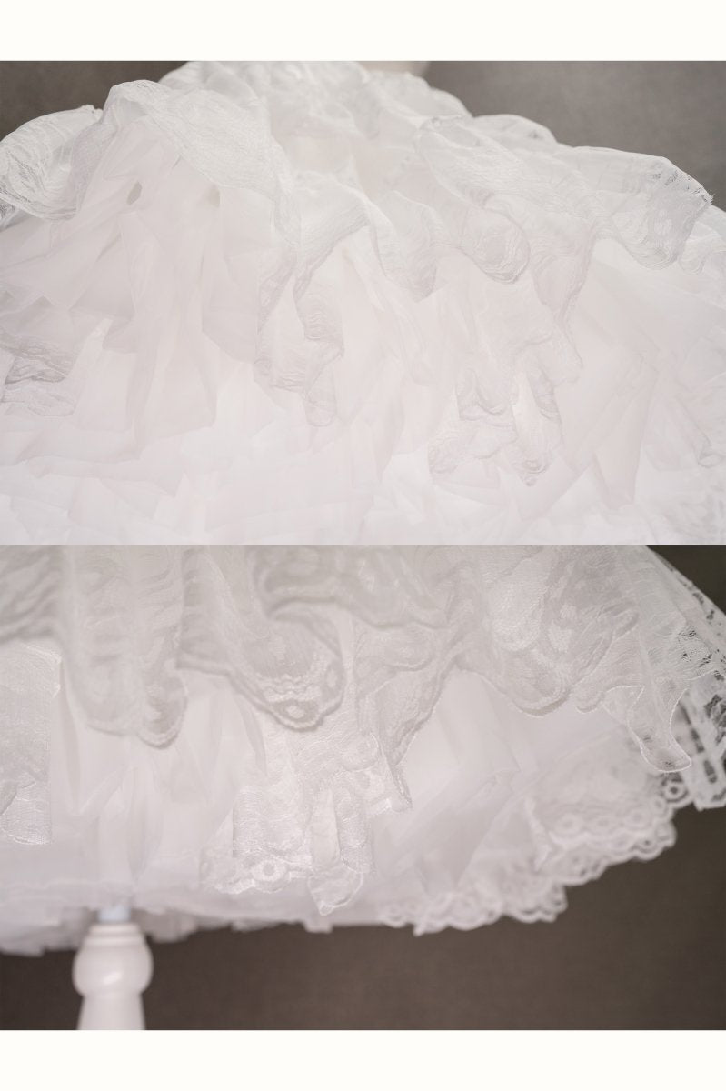 オーガンジーロングボリュームパニエ(65cm)【Epetice】