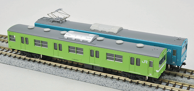 JR西日本 103系 関西形 ウグイス／阪和線／羽衣線 – 新製品紹介