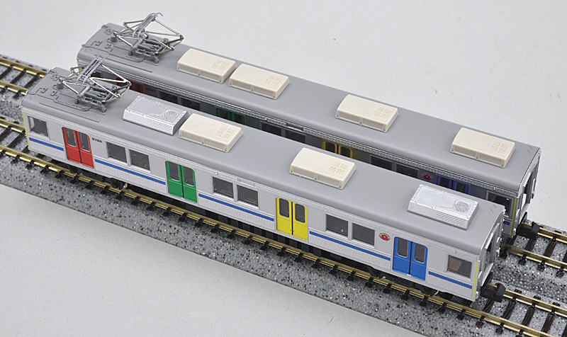 東急 8500系 青帯・ドア装飾編成 – 新製品紹介