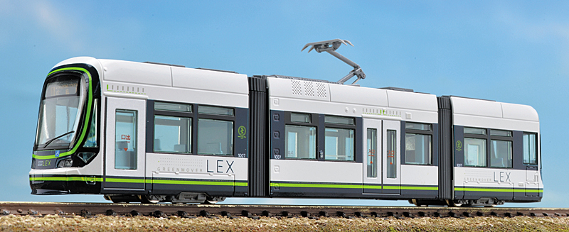 広島電鉄 1000形 グリーンムーバーLEX／ユニトラムスターターセット