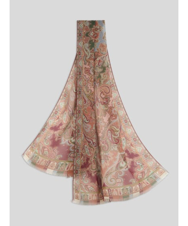 ETRO/エトロ_Women通販 | プリント柄シルクスカーフ【送料無料