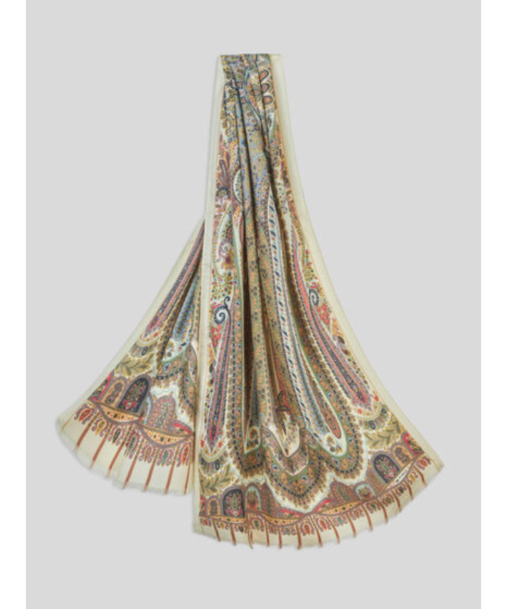ETRO/エトロ_Women通販 | プリント カシミア&シルク ショール【送料