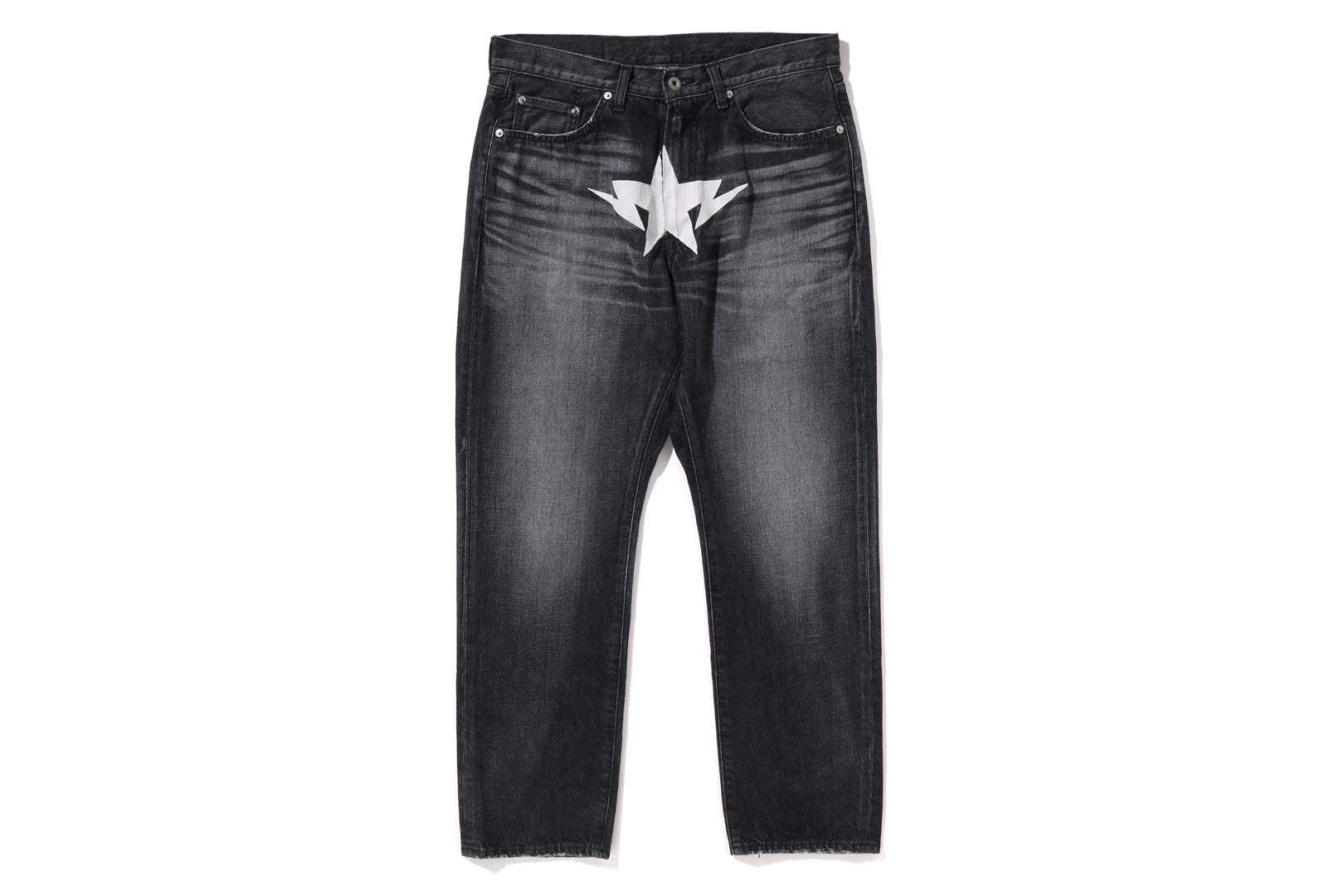 TWIN STA RELAXED FIT 13OZ DENIM PANTS MENS – eu.bape.com