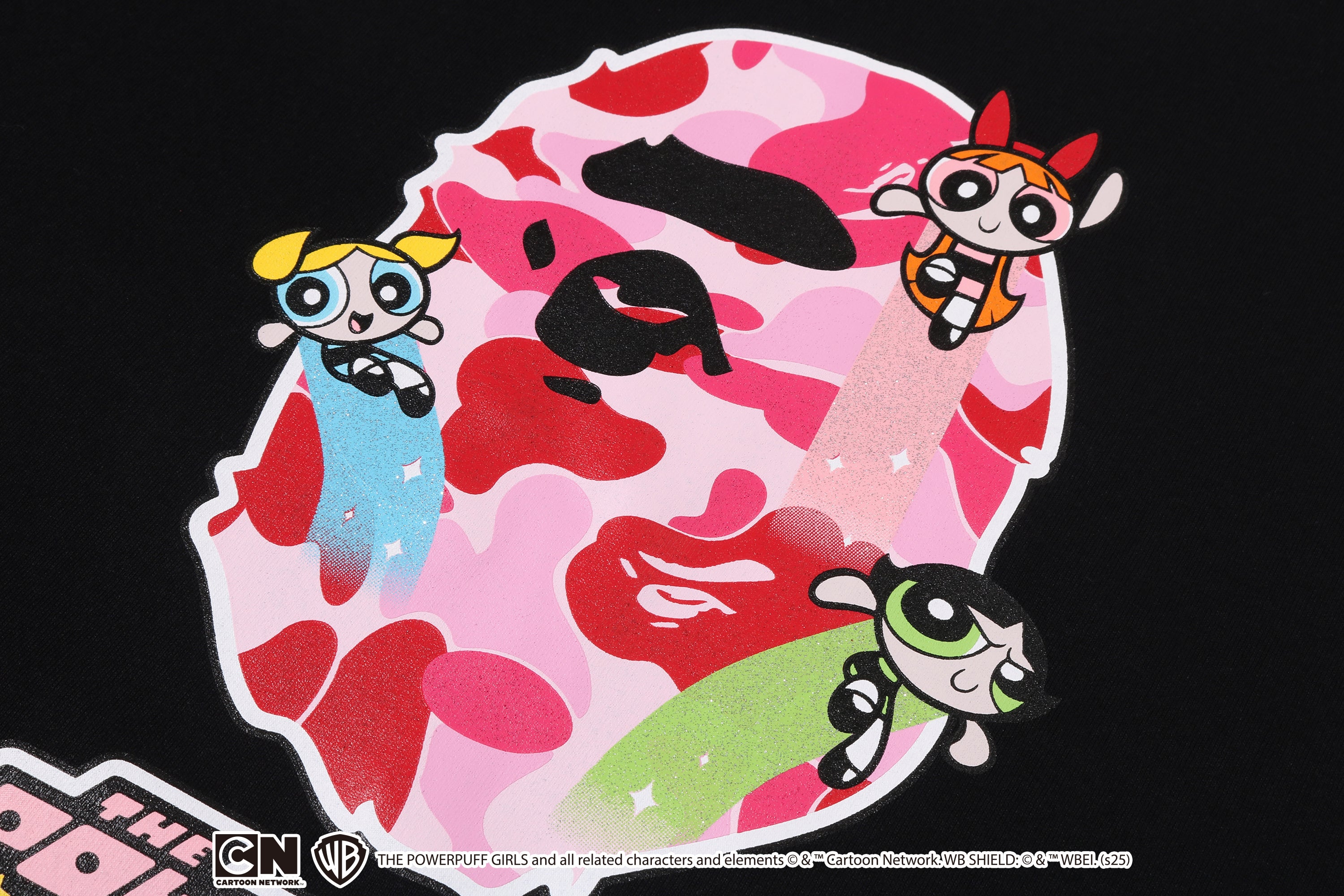 BAPE X THE POWERPUFF GIRLS APE HEAD TEE – eu.bape.com