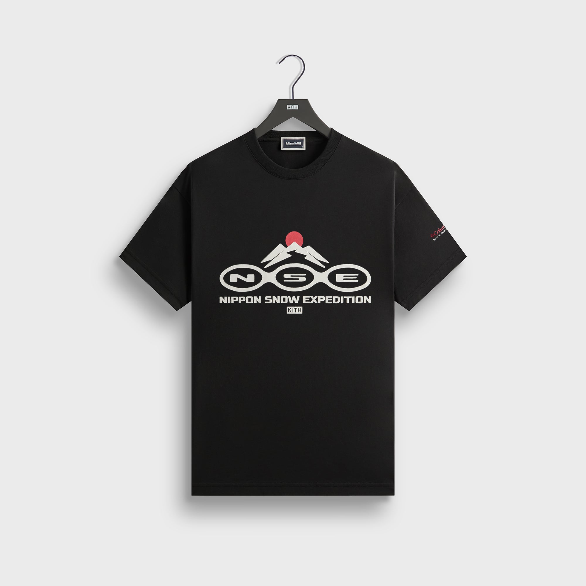 Kith for Columbia NSE Tee - Black – Kith Europe