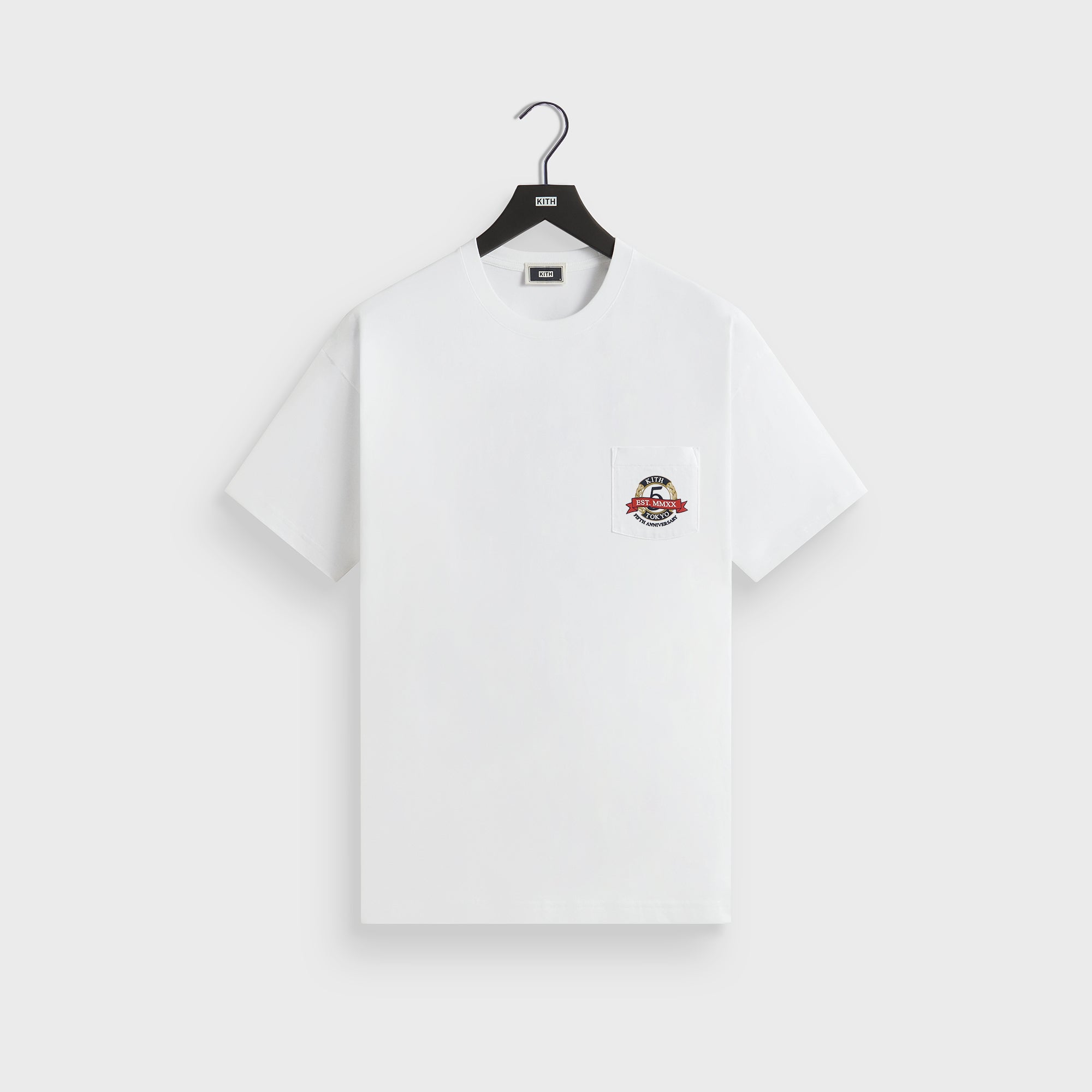 Kith Tokyo 5 Year Anniversary Pocket Tee - White – Kith Europe
