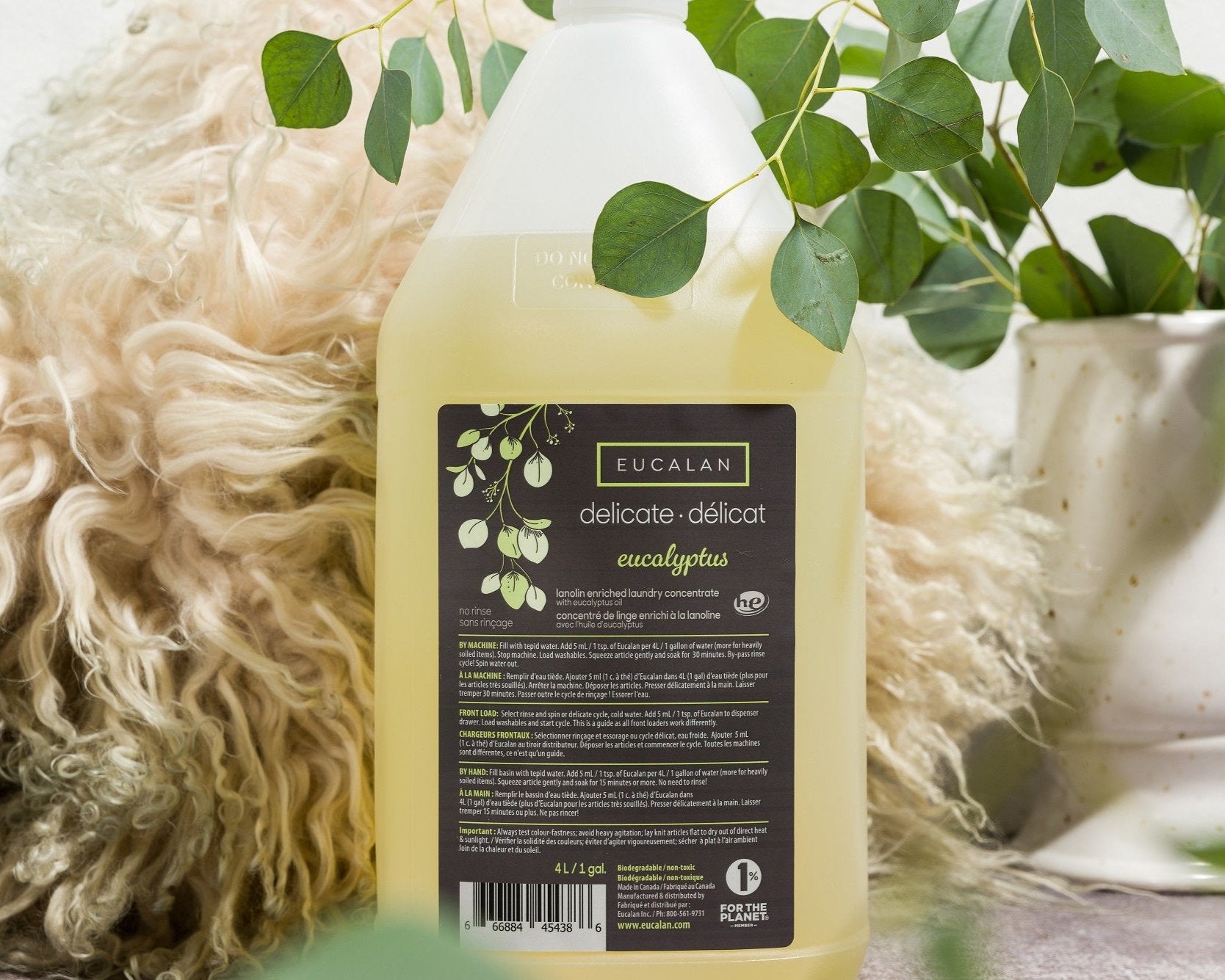 ユーカラン ユーカリ 4L ポンプ付き - 大容量詰め替え用デリケート素材