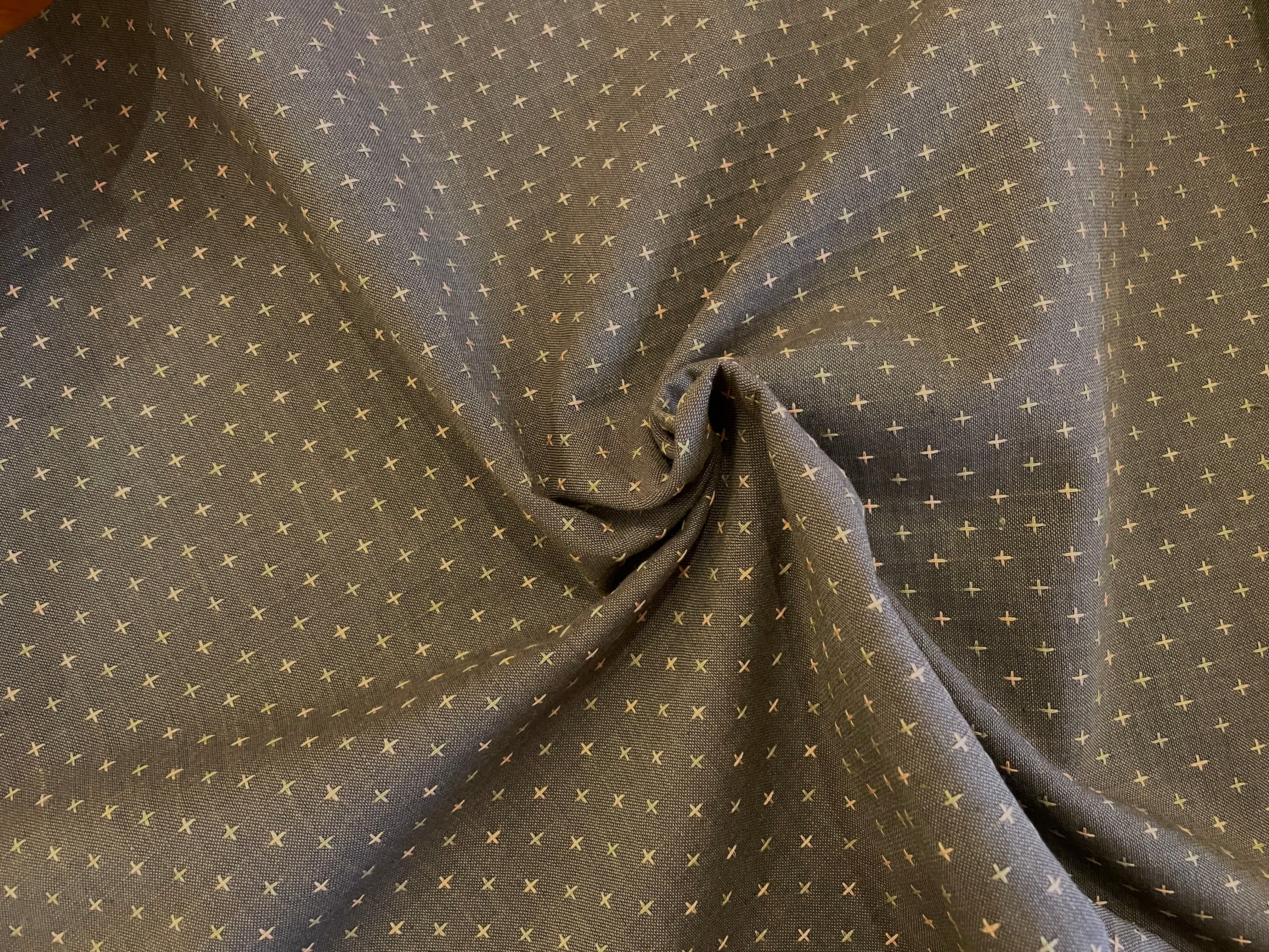 Steel Gray Tiny Xs - Yarn-Dyed Dobby Weave - 100% Cotton – Eureka