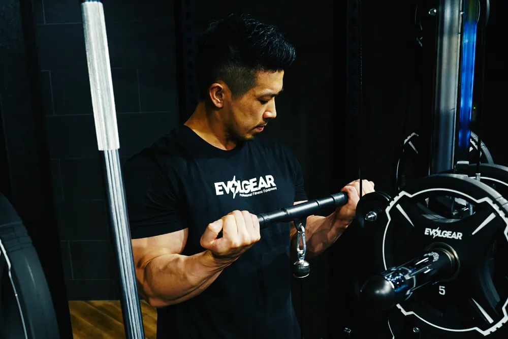 折りたたみ式パワーラック｜省スペースで本格トレーニング｜EVOLGEAR