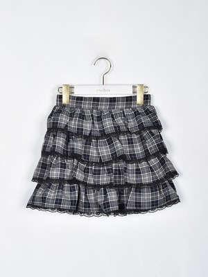 チェックティアードミニスカート｜evelyn（エブリン）公式通販サイト