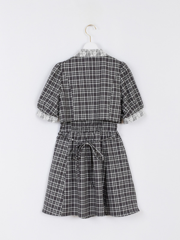 チェックジャケットセットワンピース｜evelyn（エブリン）公式通販サイト