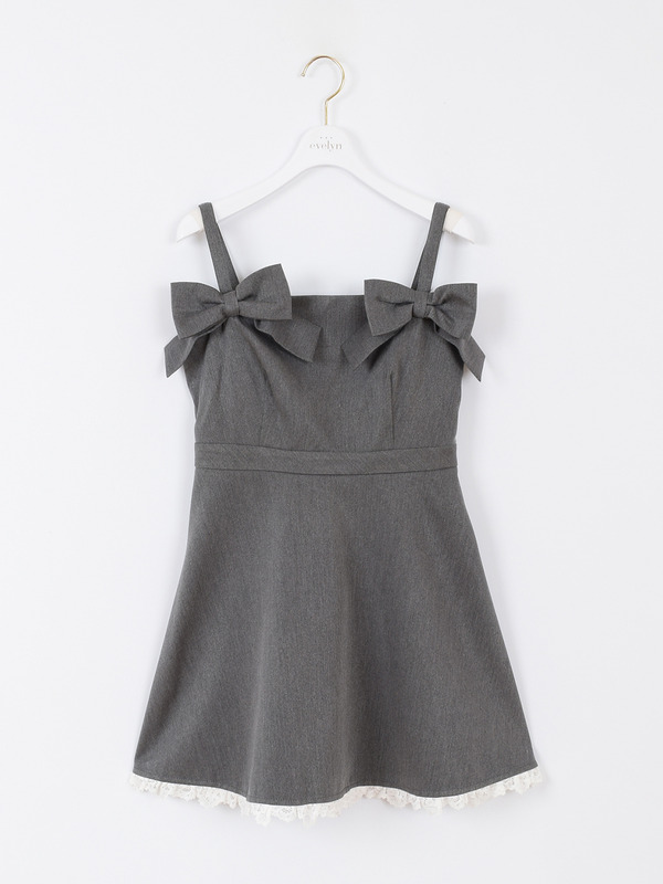 ビッグリボンキャミワンピース｜evelyn（エブリン）公式通販サイト