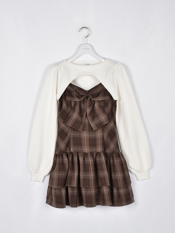 リボンボレロワンピース｜evelyn（エブリン）公式通販サイト