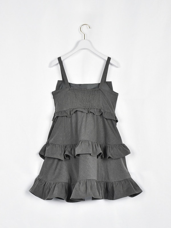 ビッグリボンティアードキャミワンピース｜evelyn（エブリン）公式通販