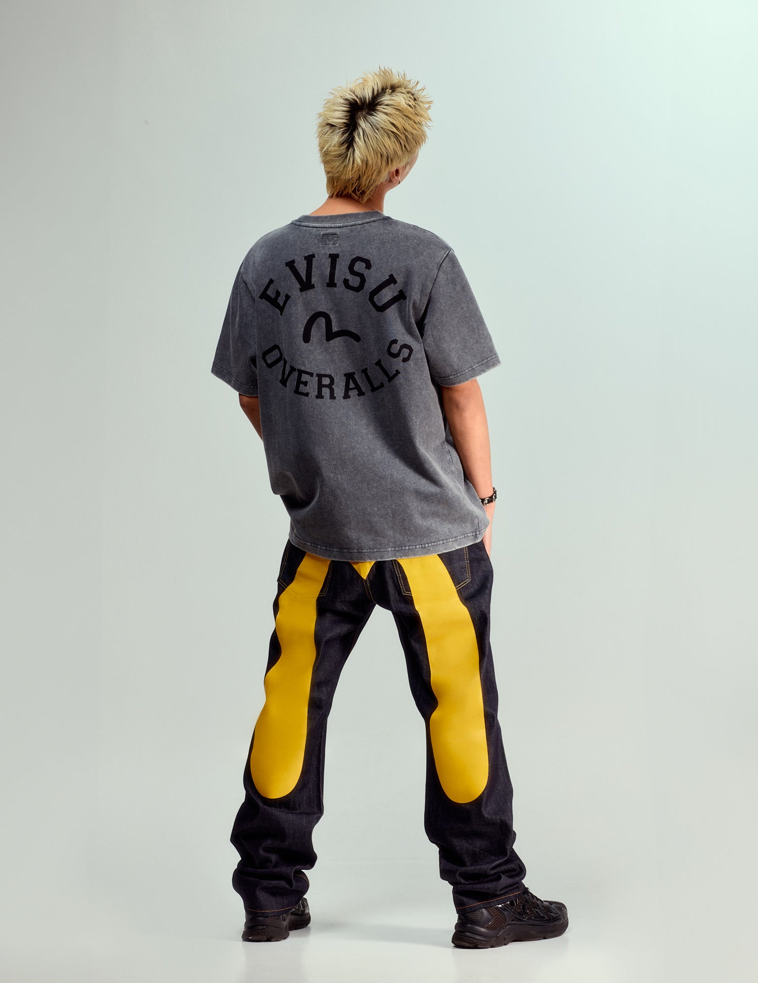 ダイコックプリント バギーフィットジーンズ #2000 – EVISU