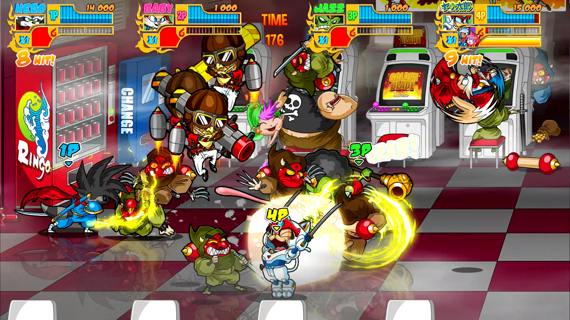 ジツ・スクワッド×キャッ党忍伝てやんでえ - exA-Arcadia