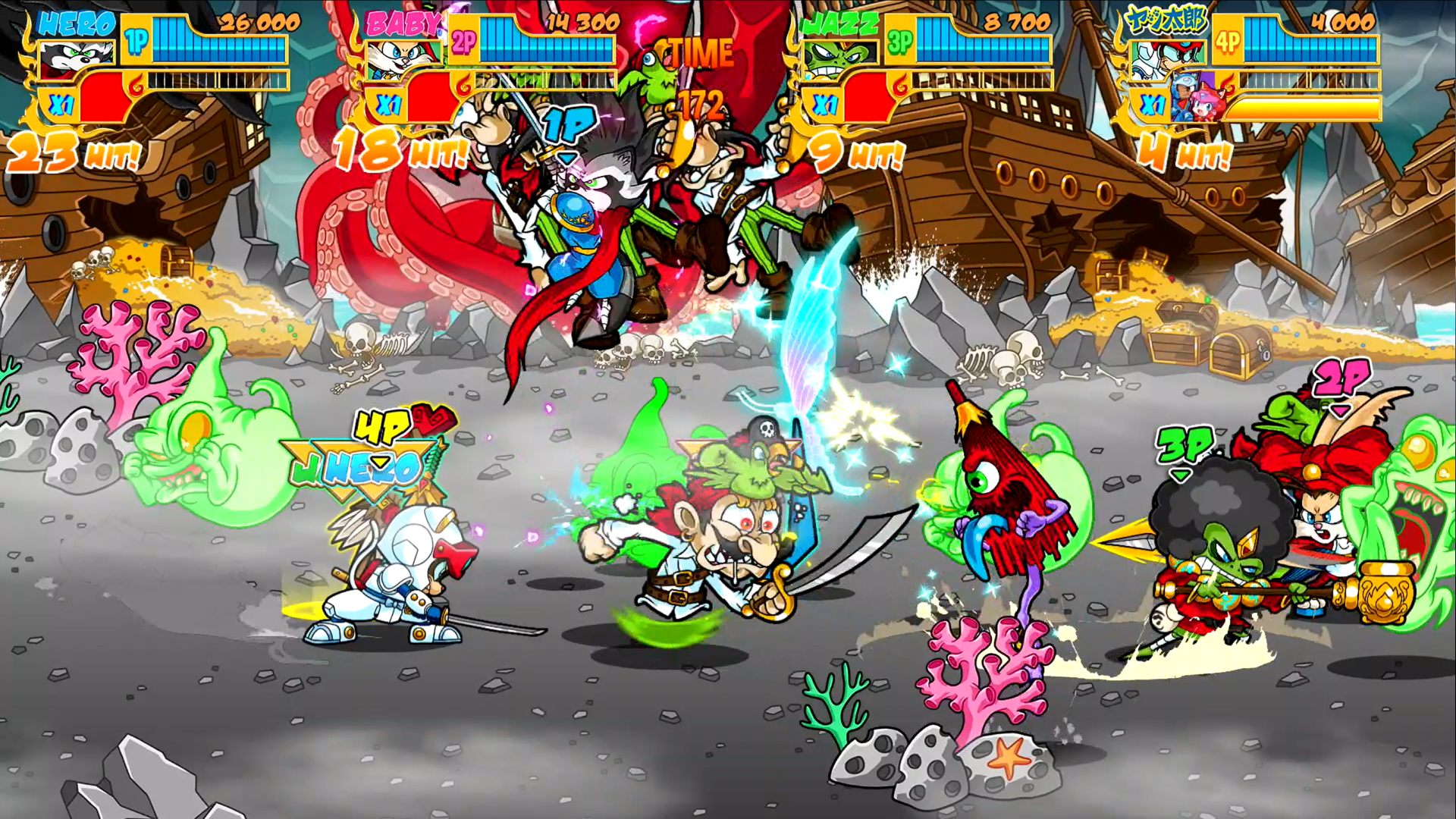 ジツ・スクワッド×キャッ党忍伝てやんでえ - exA-Arcadia