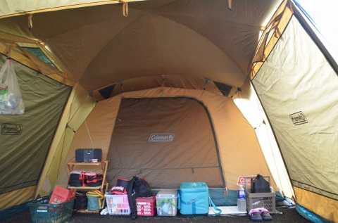 タフスクリーン2ルームハウス ルーフフライシート取り付け | Limited