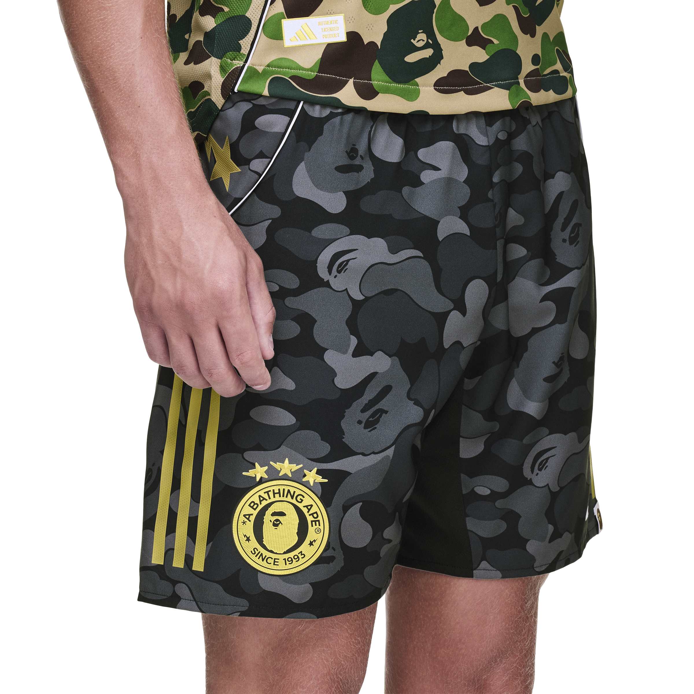 Adidas x Bape Mens FB Shorts – Extra Butter