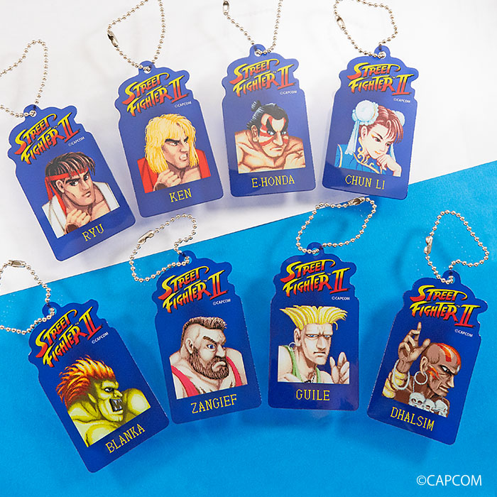 ストリートファイター2キーホルダー 12種セット ストリートファイター