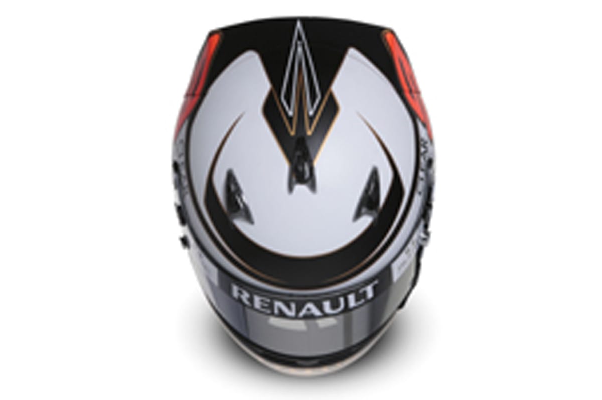 キミ・ライコネン ヘルメット （2012年） 【 F1-Gate .com 】