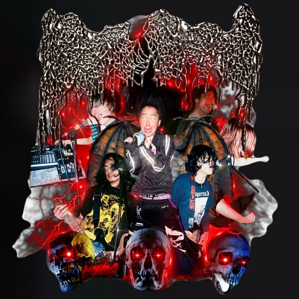 moreru × Nasty Carcass T shirt | moreru