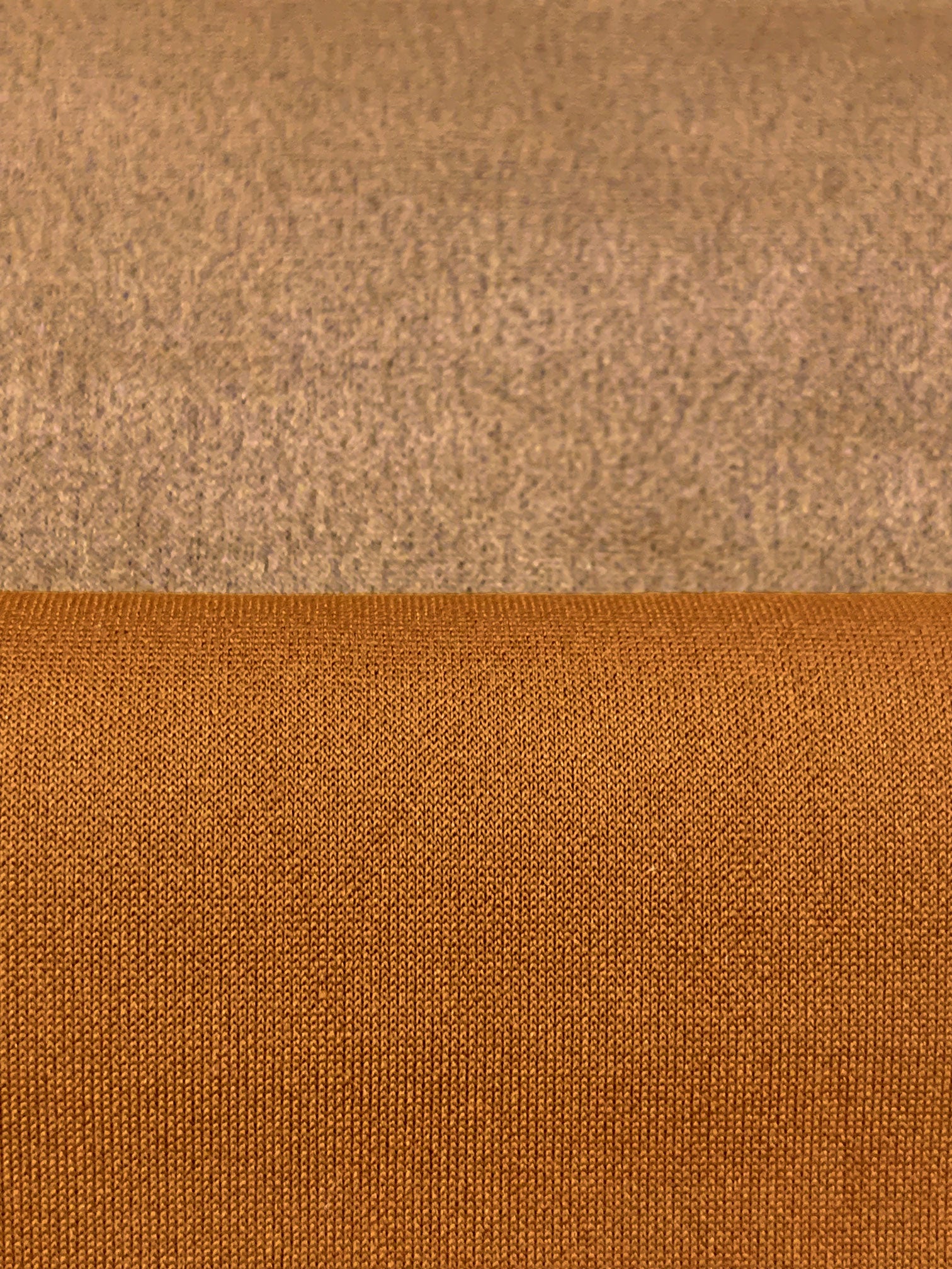 Camel/Copper Polyester/Lycra Suede Double Knit 58W – Fabric Mart