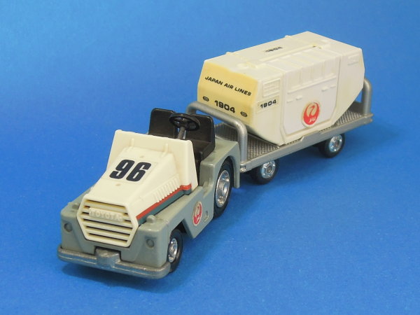 トミカ 日本航空 コンテナー ケン引車 No.96-1 1975年4月発売 日本製