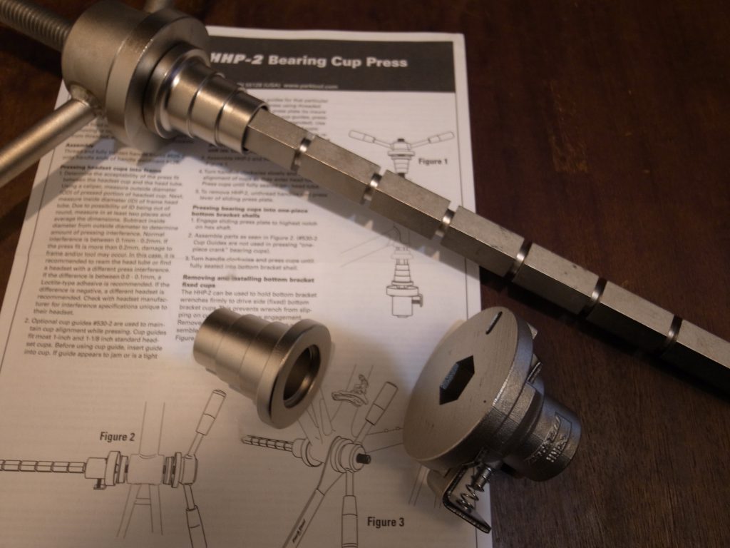 パークツール HHP-1 ヘッドパーツ圧入工具&クリスキング用アダプター