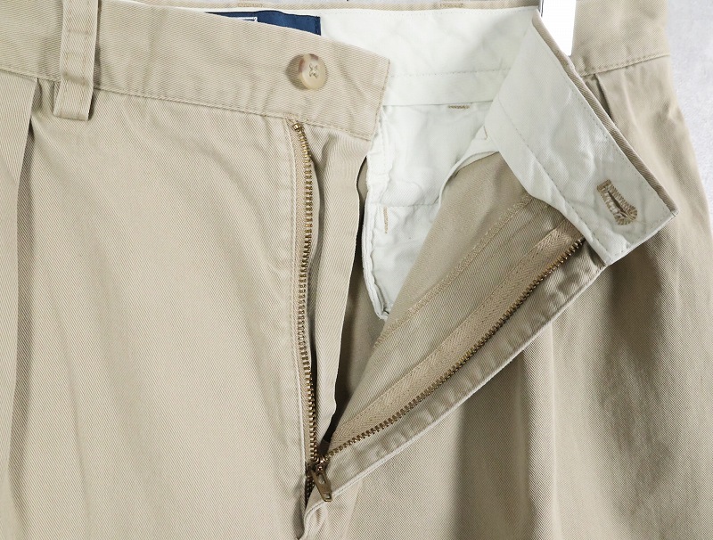 ポロラルフローレン アンドリューパンツ ベージュ ポロチノ ツータック
