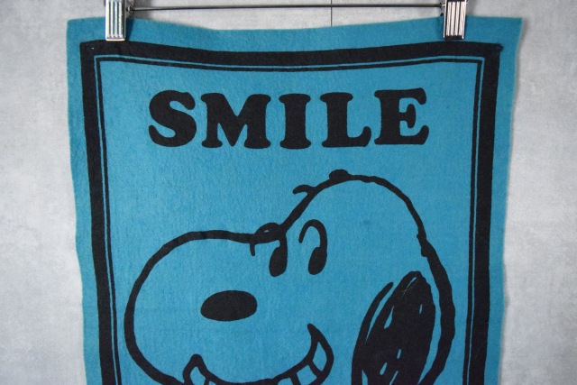 70s 70年代 ピーナッツ スヌーピー バナー キャラクター インテリア