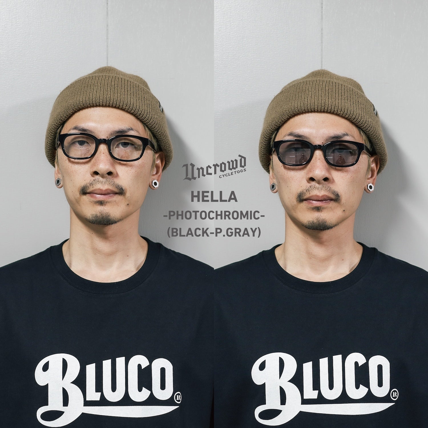 UNCROWD / HELLA -PHOTOCHROMIC- (BLACK-P.GRAY) – Feelin'