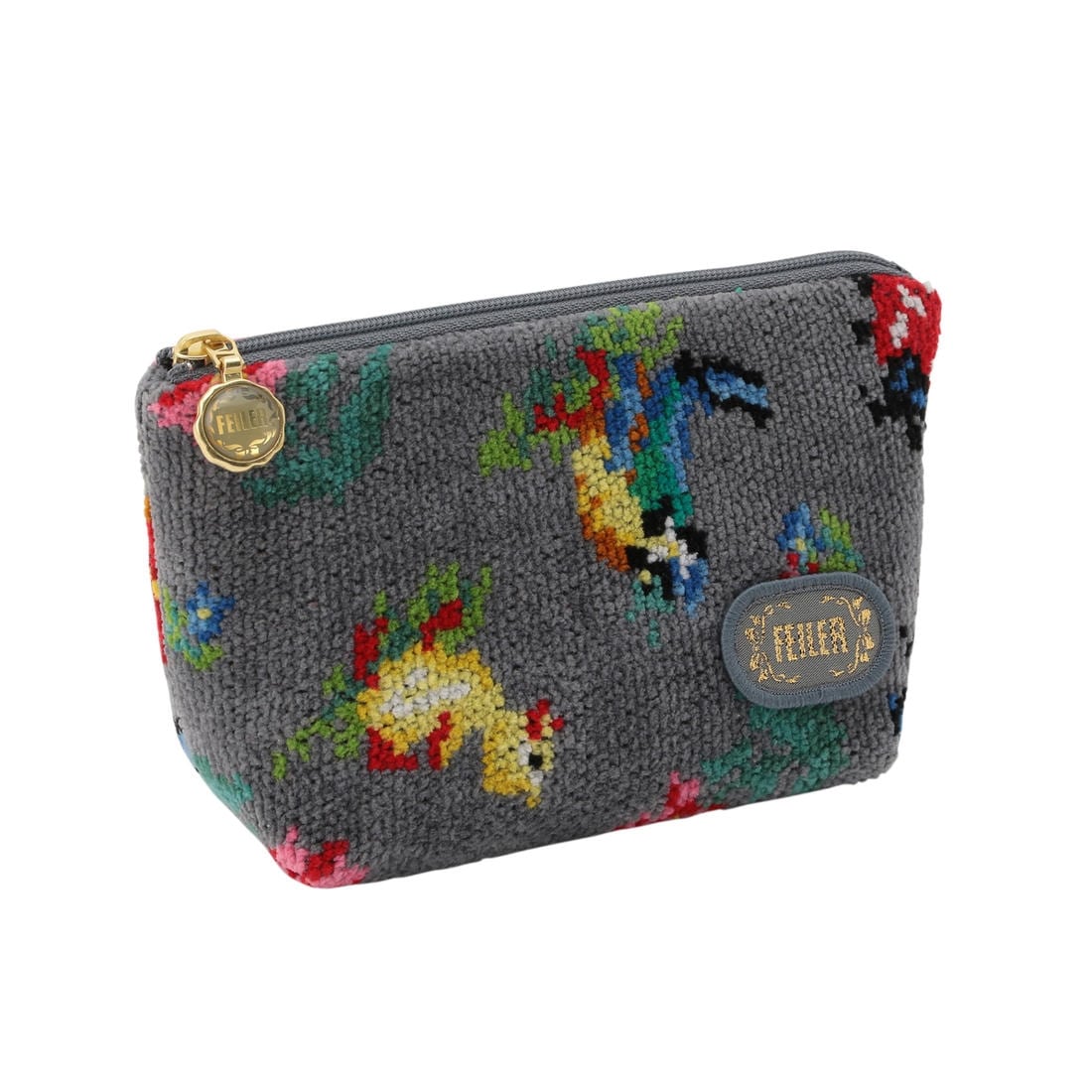 ハイジ ポーチ HE-166025（銀座・WEB限定）(グレー): FEILER