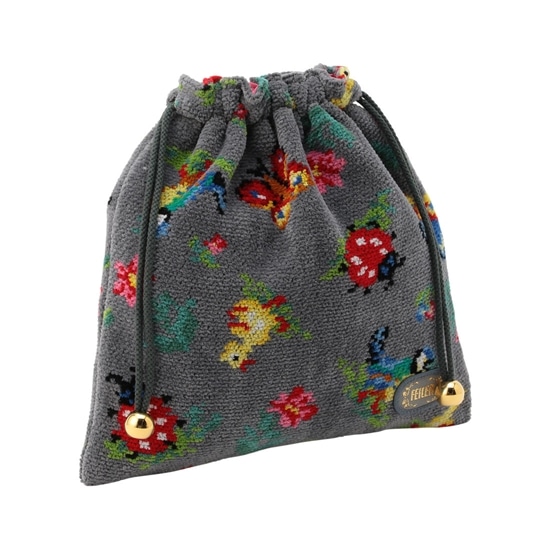 ハイジ 巾着 HE-216003（WEB限定）(レッド): FEILER｜フェイラー公式