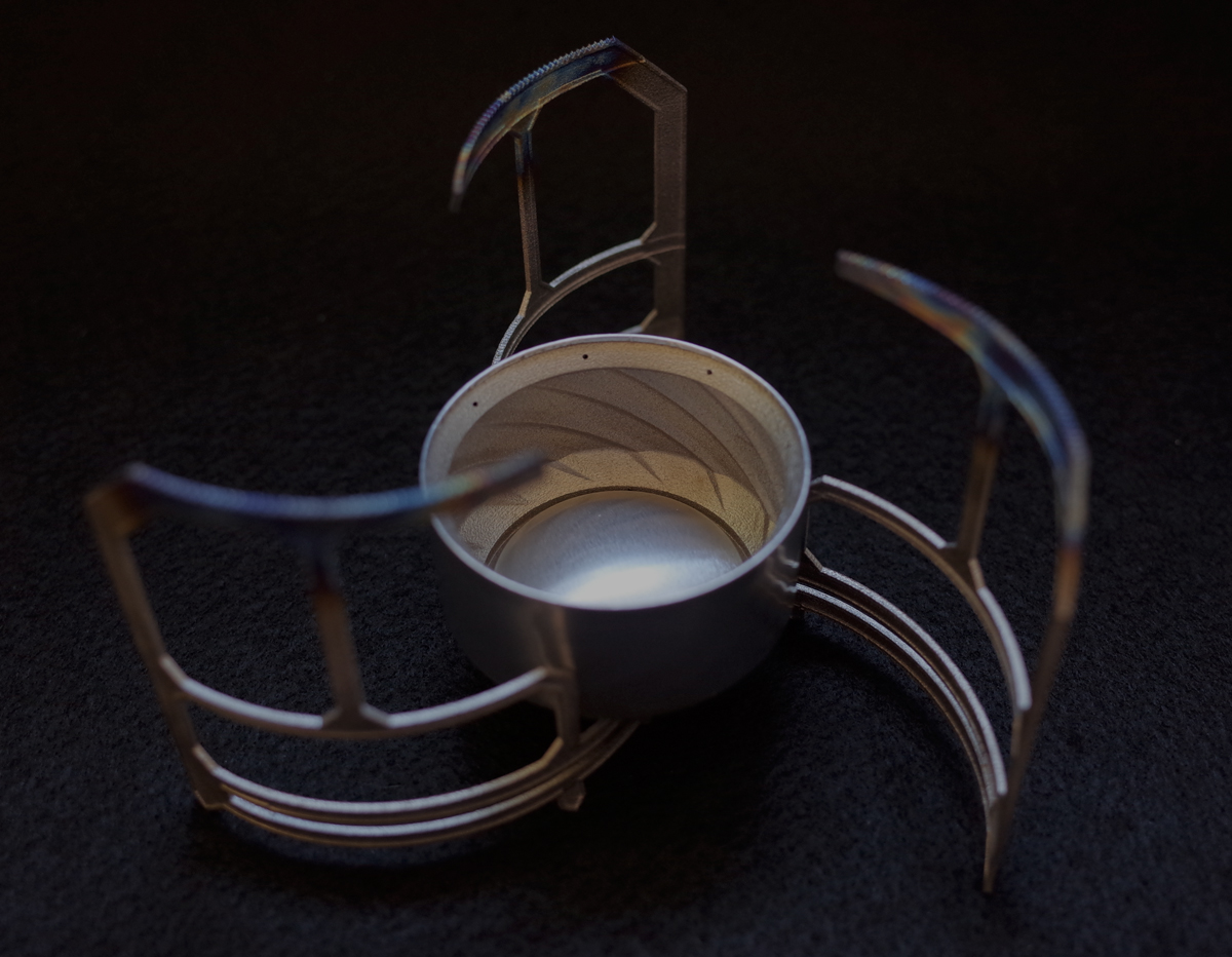 チタンポットスタンド - Final Flame Gear