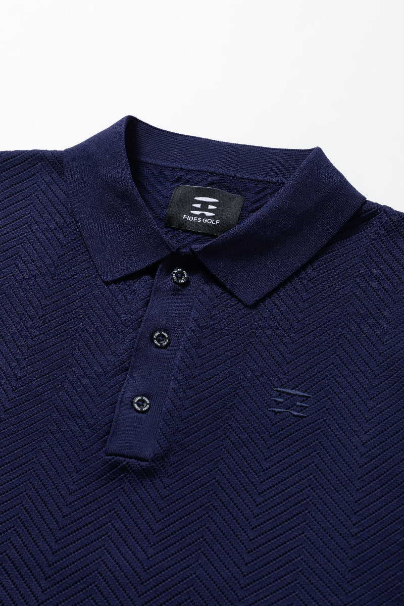 KNIT POLO S/S – FIDES