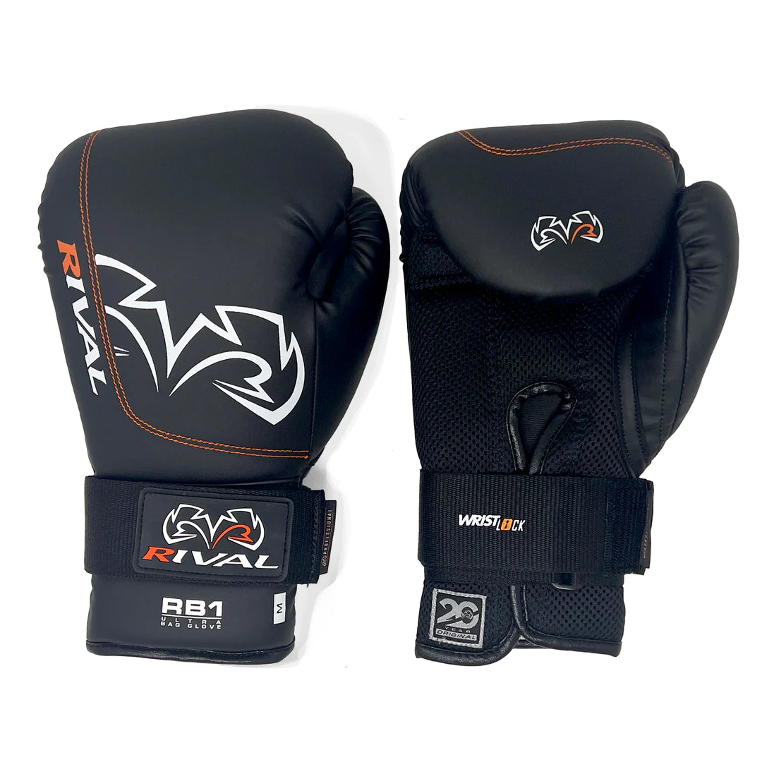 RIVAL RB1 ULTRA BAG GLOVES - 20TH ANNIVERSARY – FIGHT 2 FINISH