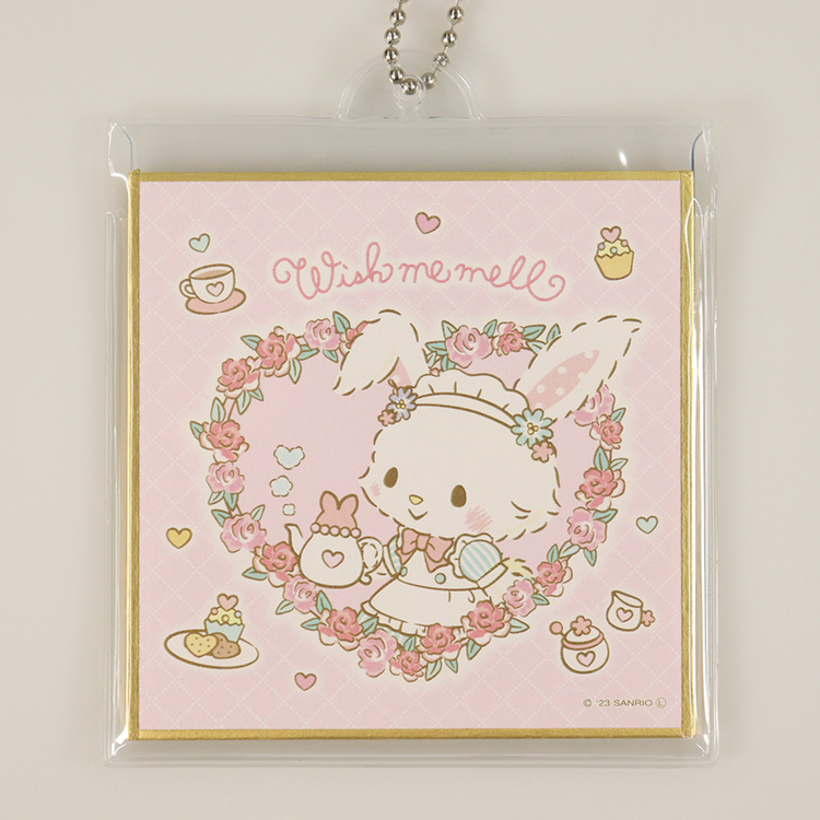 ウィッシュミーメル森のティーパーティ ミニミニ色紙｜むにゅぐるみ